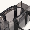 Bolso Transparente con Bandolera Estampada JADE CROSSBODY SHOPPER BLACK (5)