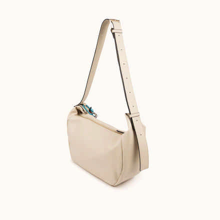 Bolso Hobo Verde Agua con Asa Ajustable y Charms CHARMS HOBO AQUA (10)