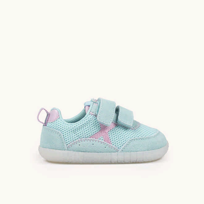 MUNICH BABY KODA W 22 Zapatillas Infantiles de Malla y Serraje con Doble Velcro (1)