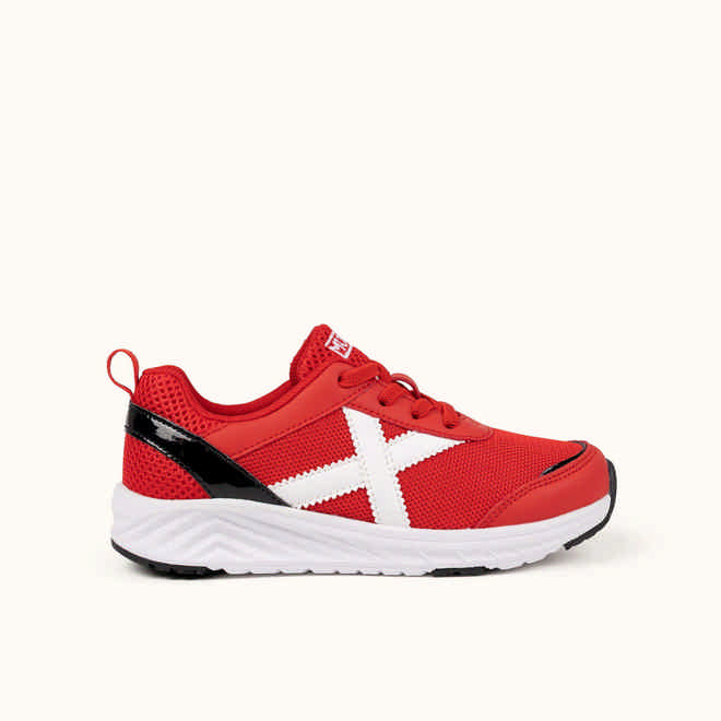 MUNICH FUN KID 08 Zapatilla Infantil Deportiva Roja. (1)