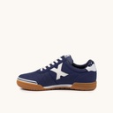 MUNICH G-3 KID 452 Zapatilla de FÃºtbol Sala Infantil Azul Marino y Blanca (4)