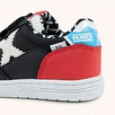 MUNICH G-3 KID 457 Zapatillas de FÃºtbol Sala Infantiles Blanca con Negro y Rojo (9)