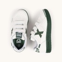 MUNICH G-3 KID VCO 450 Zapatillas de FÃºtbol Sala Infantiles con Velcro Blancas y Verdes (7)