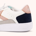MUNICH LEGIT KID 22 Zapatilla Infantil de Estilo Tenis en Blanco, Rosa y Marino (3)