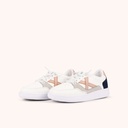 MUNICH LEGIT KID 22 Zapatilla Infantil de Estilo Tenis en Blanco, Rosa y Marino (6)