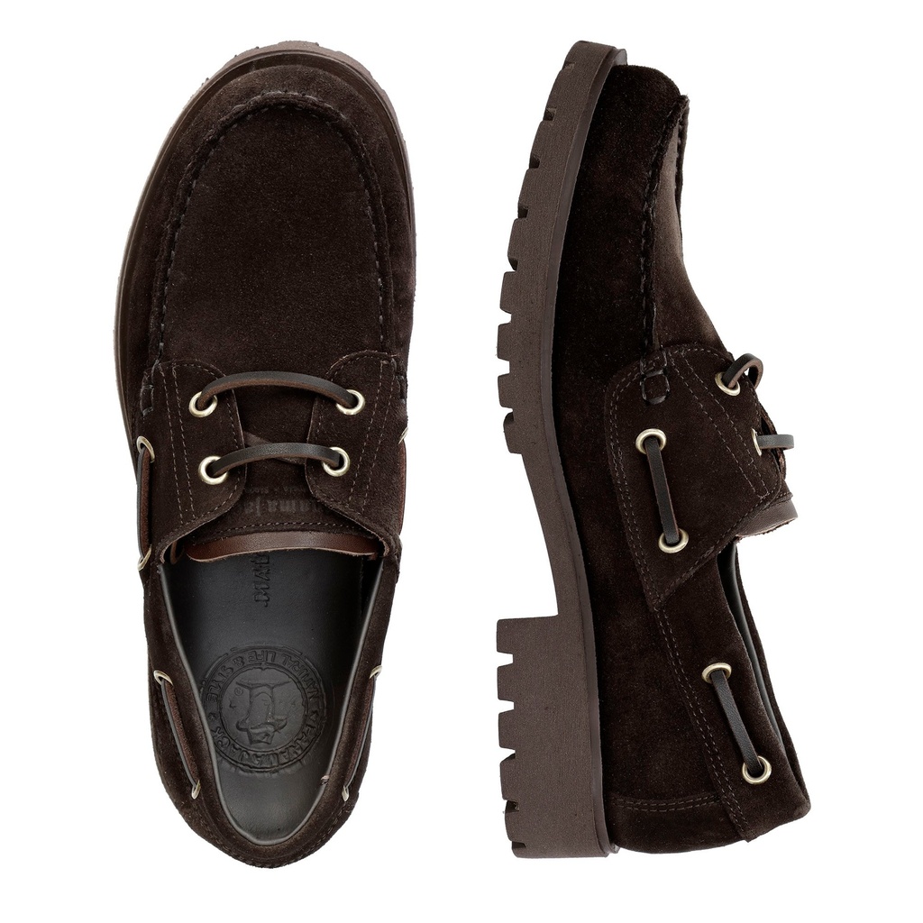 Boat B18 Velour Marron (1)