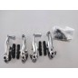 CONJUNTO FRENO V-BRAKE ALU. PULIDO SIN MANETAS INFANTIL (12,14,16,18,20) (2)