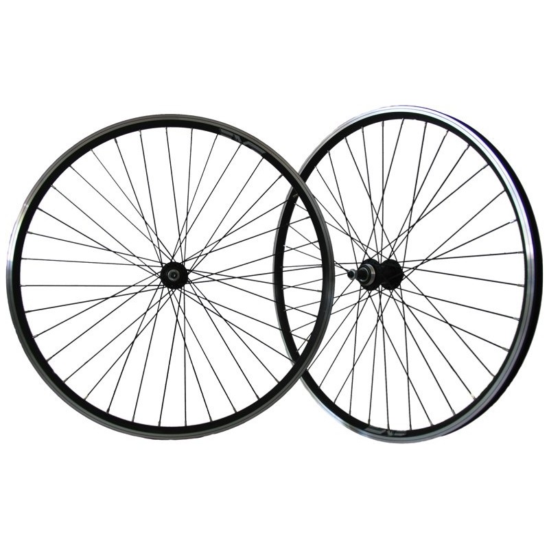 2 unidades RUEDA DELANTERA 26" MACH EXE BUJE BITEX V-BRAKE NEGRO (1)