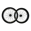 RUEDA DELANTERA 20" BMX COMPLETA (con cubierta y camara) (1)