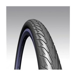 RUEDA TRASERA 28'' LLANTA NEGRA BUJE DE HIERRO C/ BLOQUEO (7)