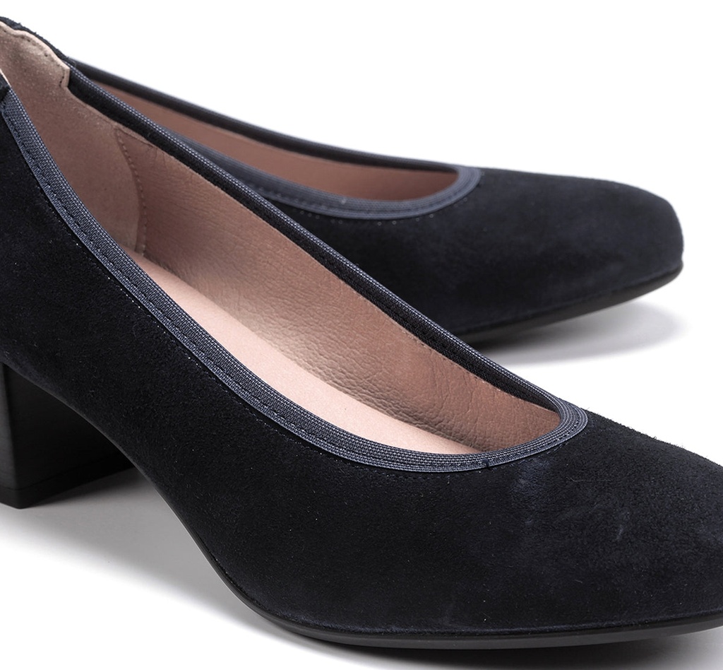 GEMINIS D8469 Zapato de TacÃ³n Azul (5)