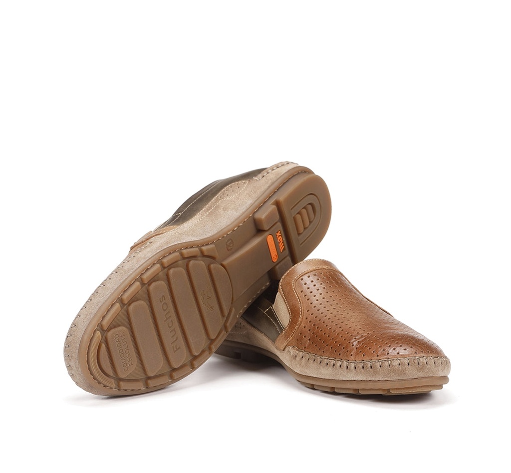 DORIAN F1172 Slip On MarrÃ³n (4)
