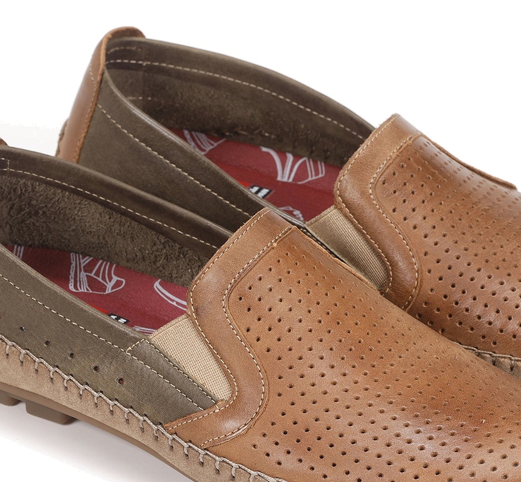 DORIAN F1172 Slip On MarrÃ³n (6)