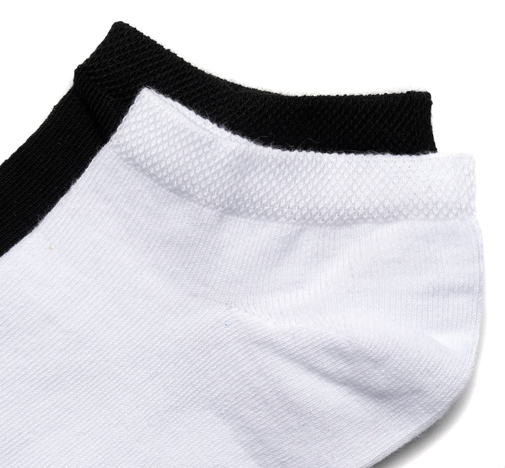 CA0007 Calcetines Tobilleros Blancos y Negros (1)
