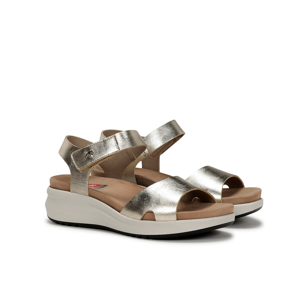 YAGON F1475 Sandalia Dorada (1)