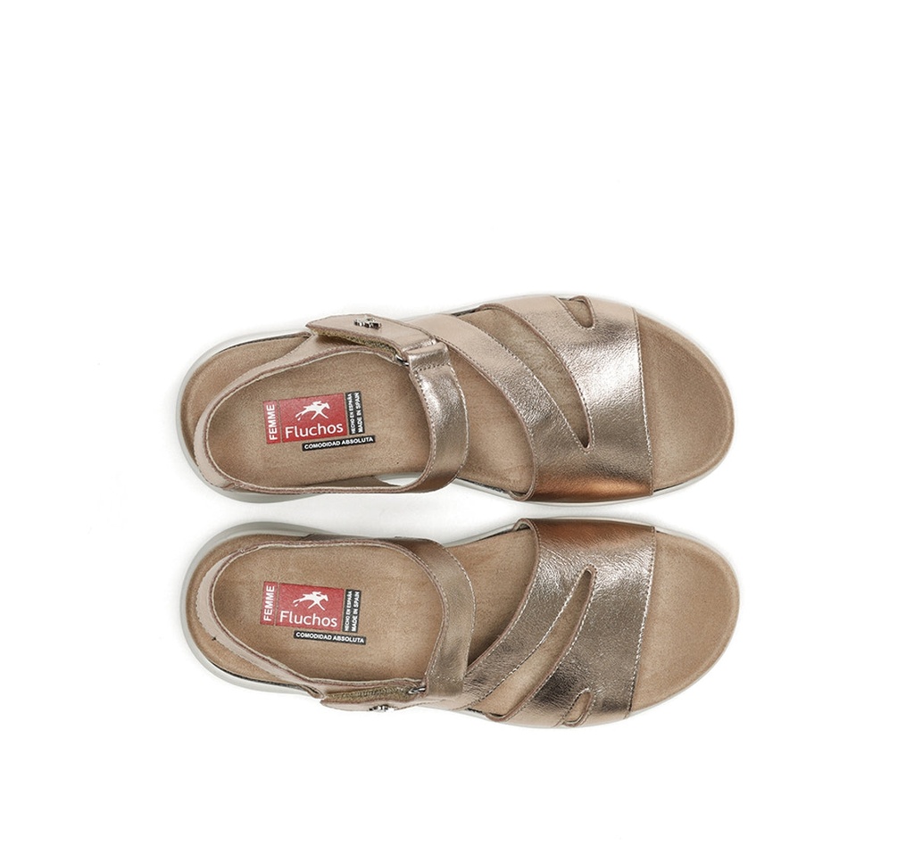 YAGON F1478 Sandalia Dorada (4)