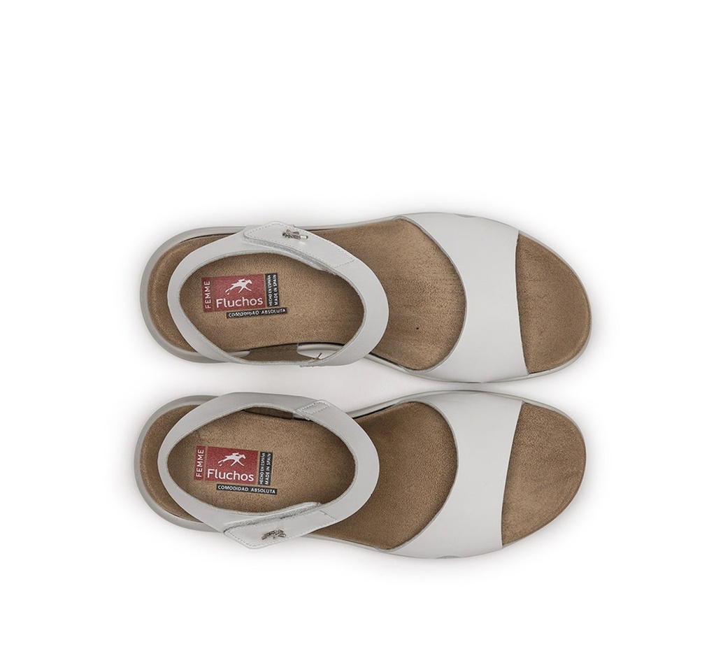 YAGON F1475 Sandalia Blanca (3)