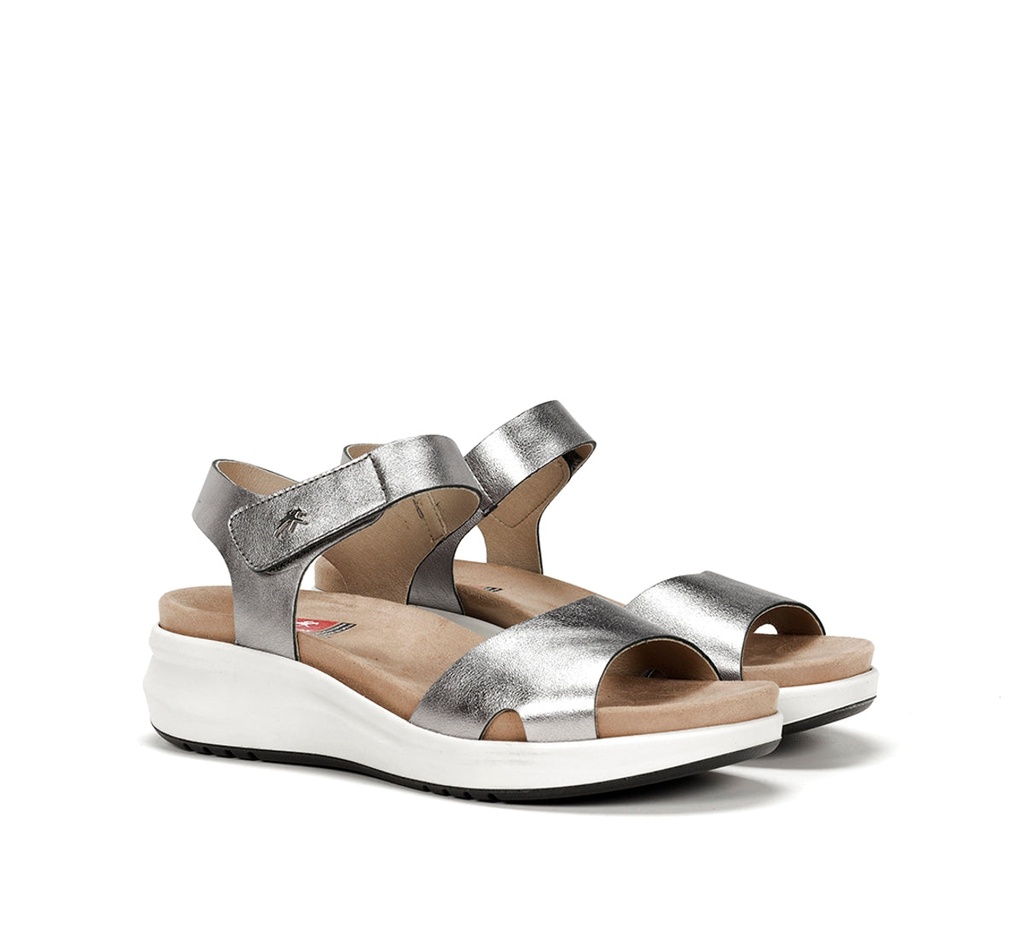 YAGON F1475 Sandalia Plata (1)