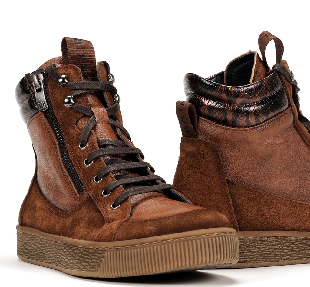 DELI D8910 Bota MarrÃ³n (6)