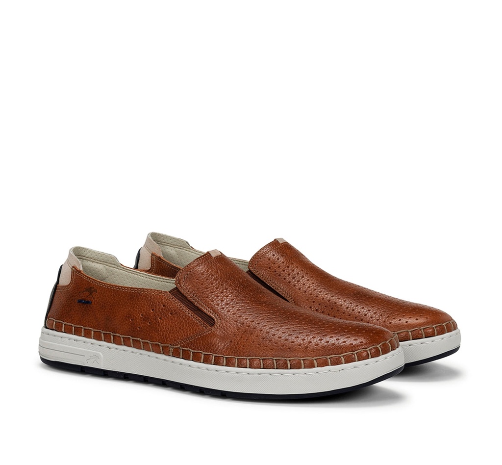 LESTER F1719 Slip On MarrÃ³n (1)