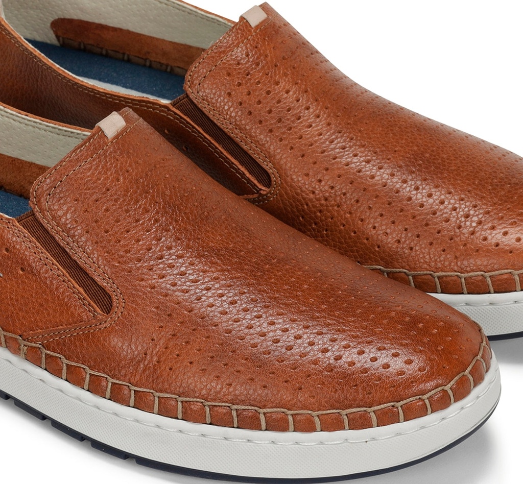 LESTER F1719 Slip On MarrÃ³n (4)