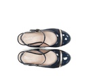 RODIN D9093 Zapato de TacÃ³n Azul (4)