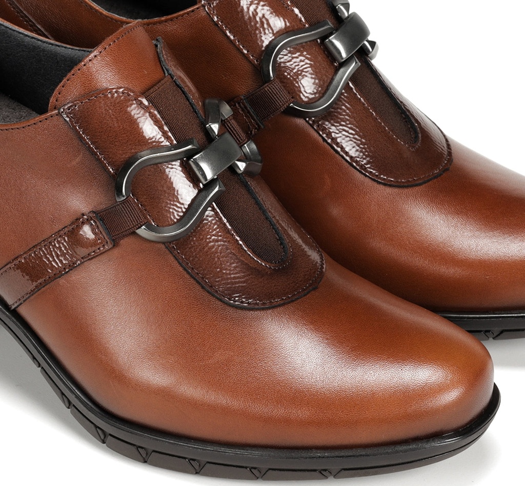 NYDIA F1806 Zapato MarrÃ³n (6)