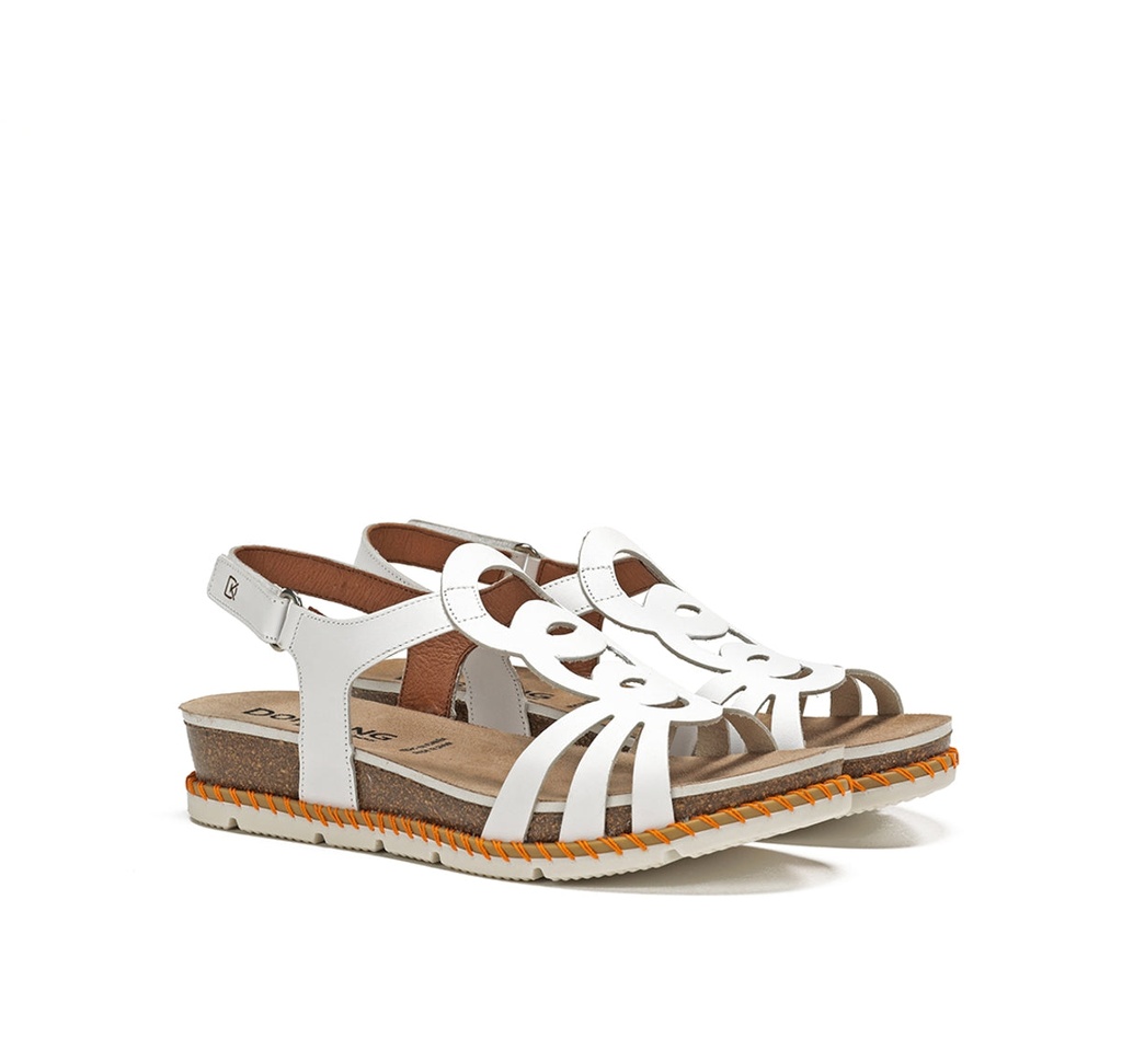 SPORT D9322 Sandalia Blanca (1)