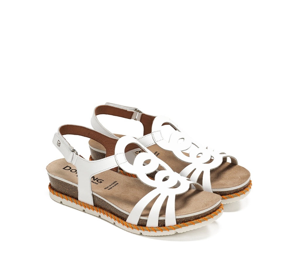SPORT D9322 Sandalia Blanca (3)