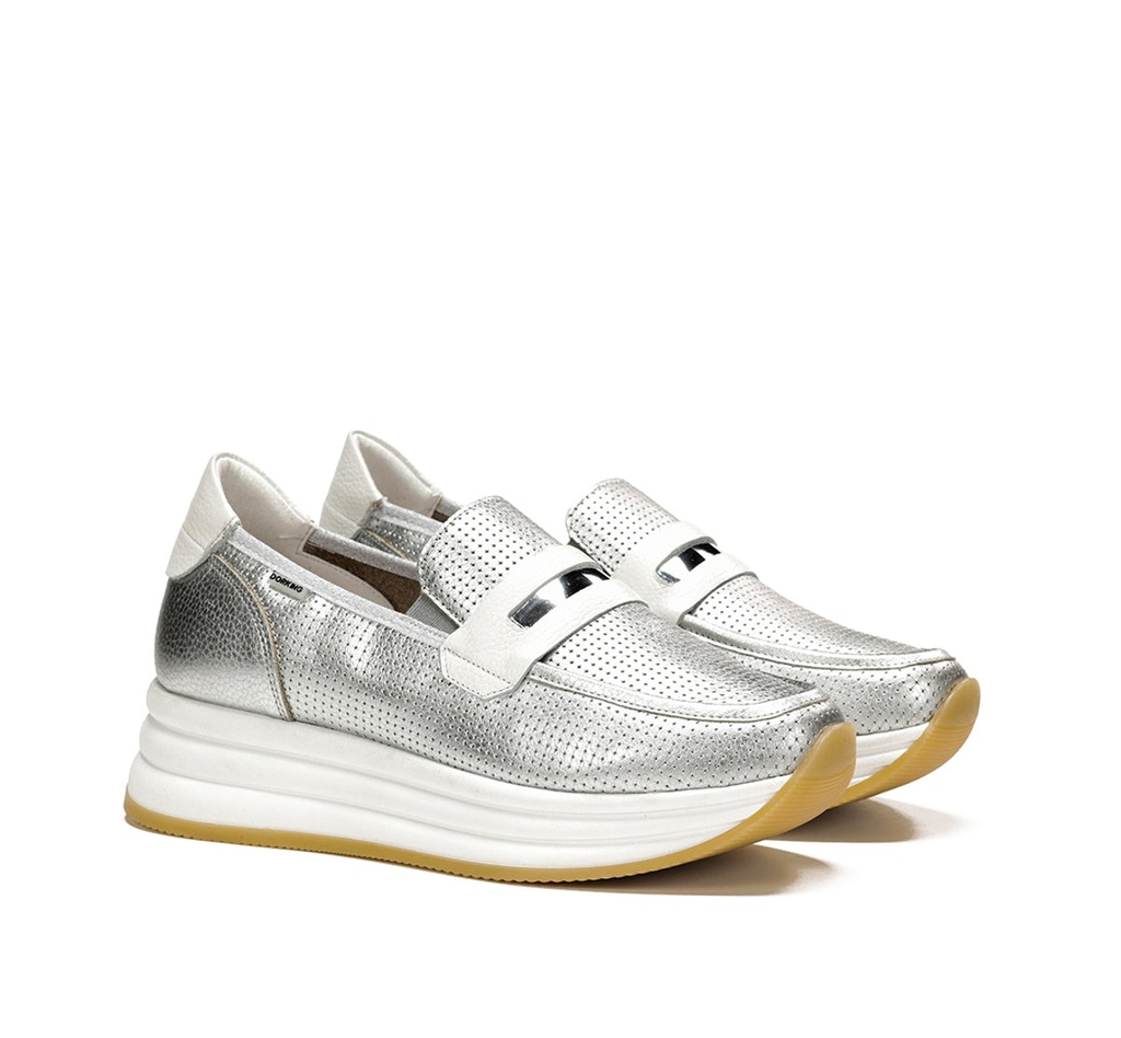 DRAZ D9243 MocasÃ­n Plata (1)