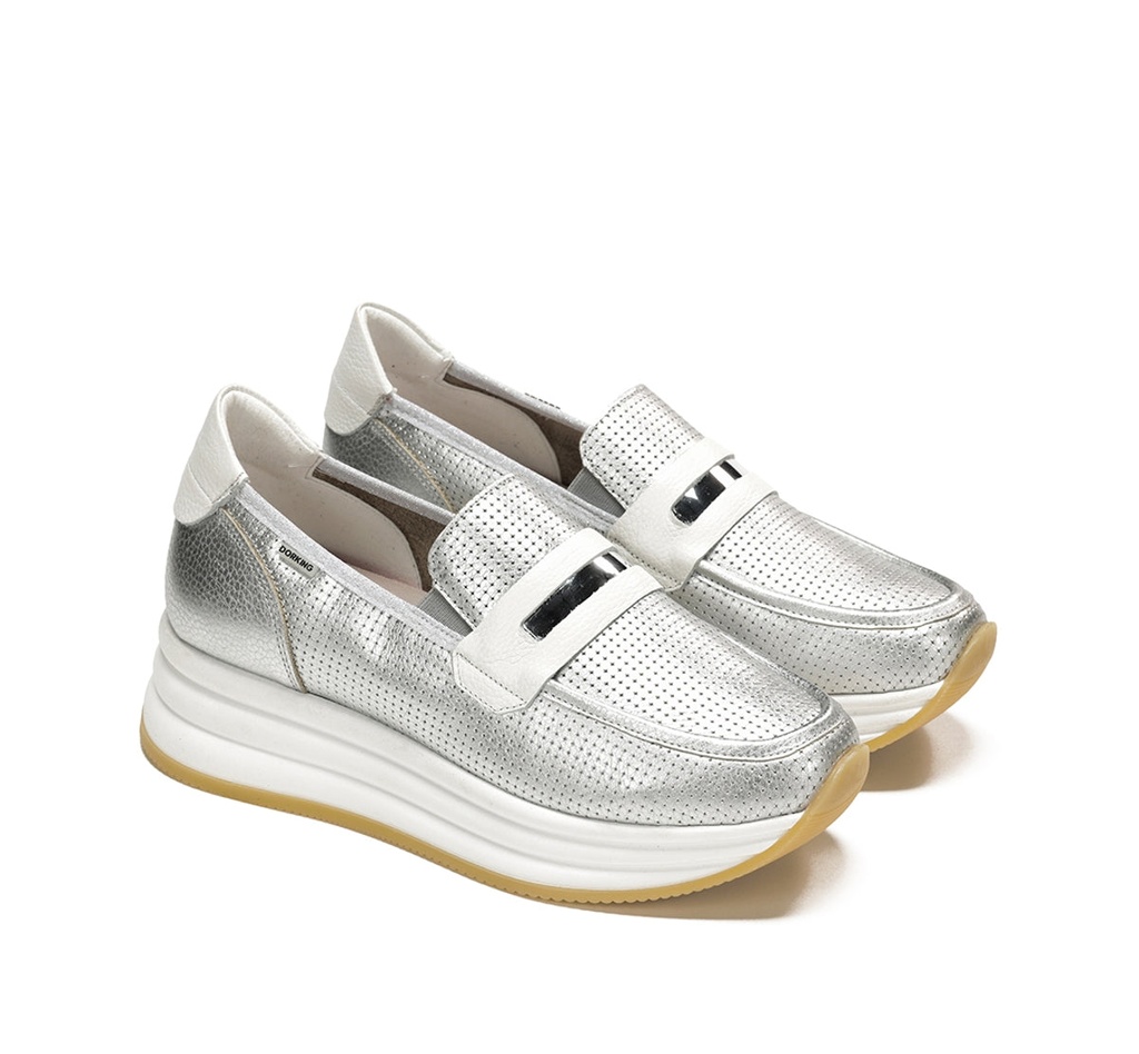 DRAZ D9243 MocasÃ­n Plata (3)