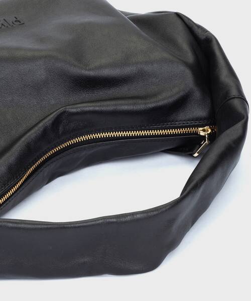 PALS - Bolso de piel con cremallera para mujer (2)