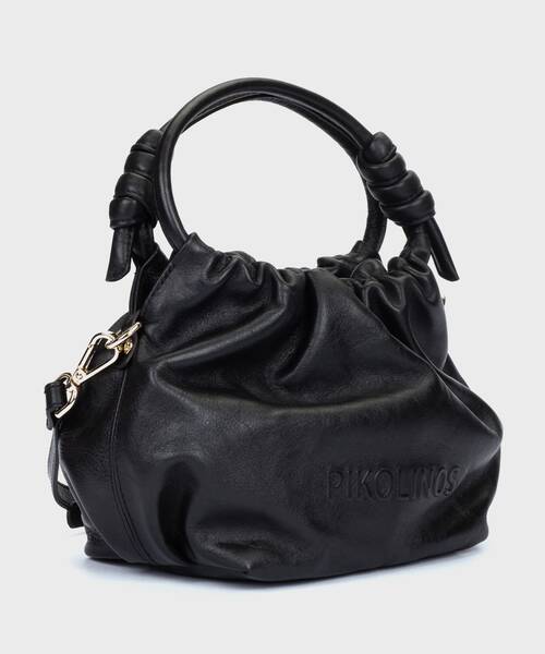 PALS - Bolso de piel con cierre imán para mujer. (1)
