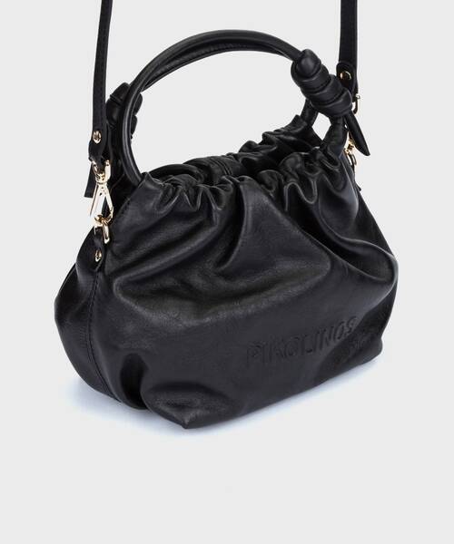 PALS - Bolso de piel con cierre imán para mujer. (2)