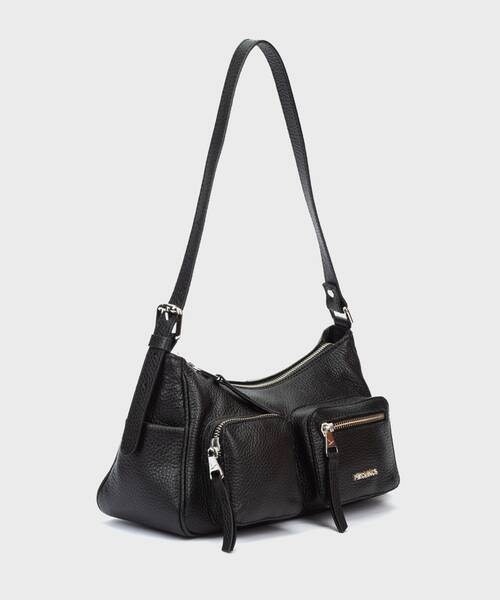 BEGET - Hobo con piel suave y cremallera para mujer. (1)