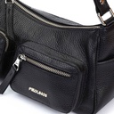 BEGET - Hobo con piel suave y cremallera para mujer. (7)