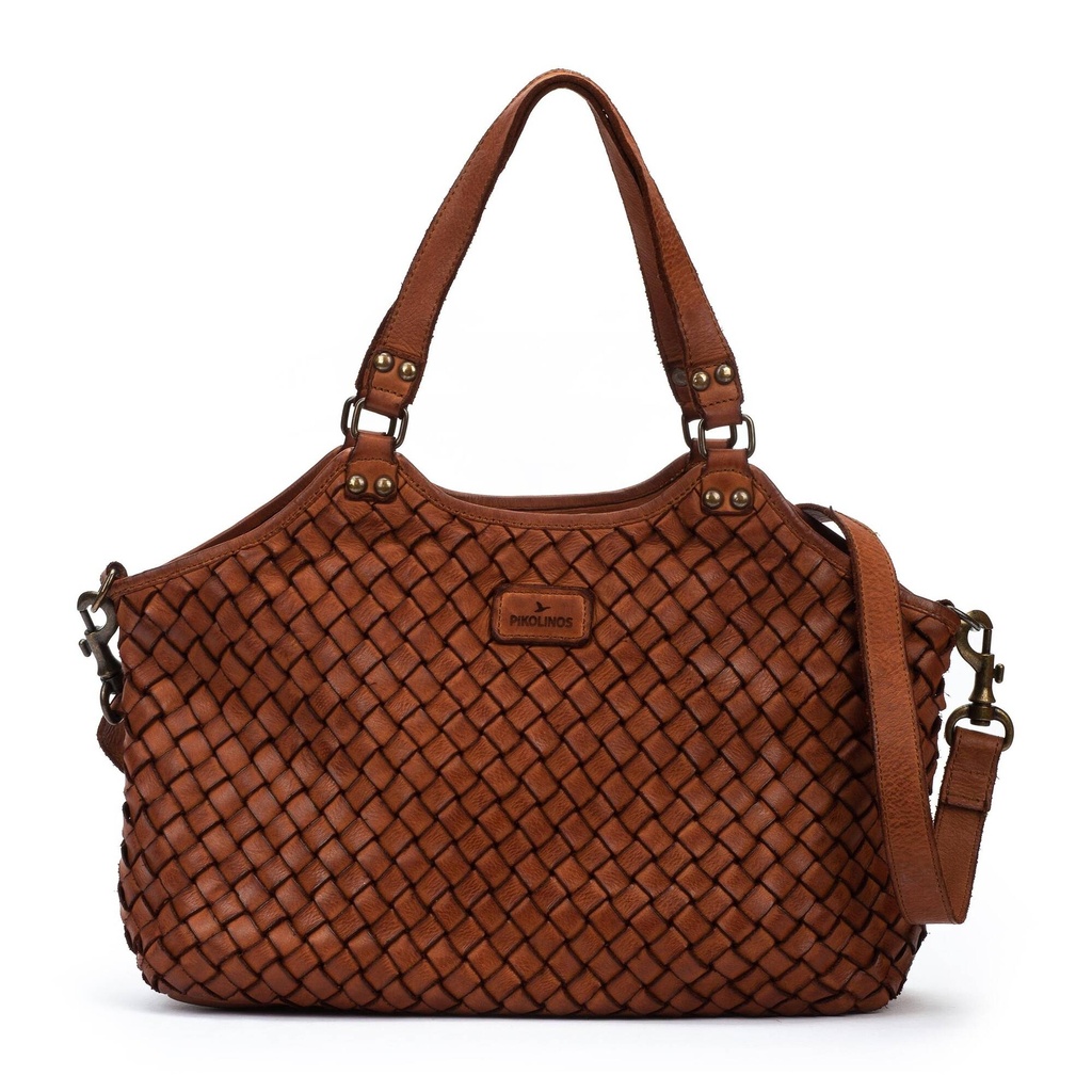FAURA - Bolso shopper trenzado para mujer (4)