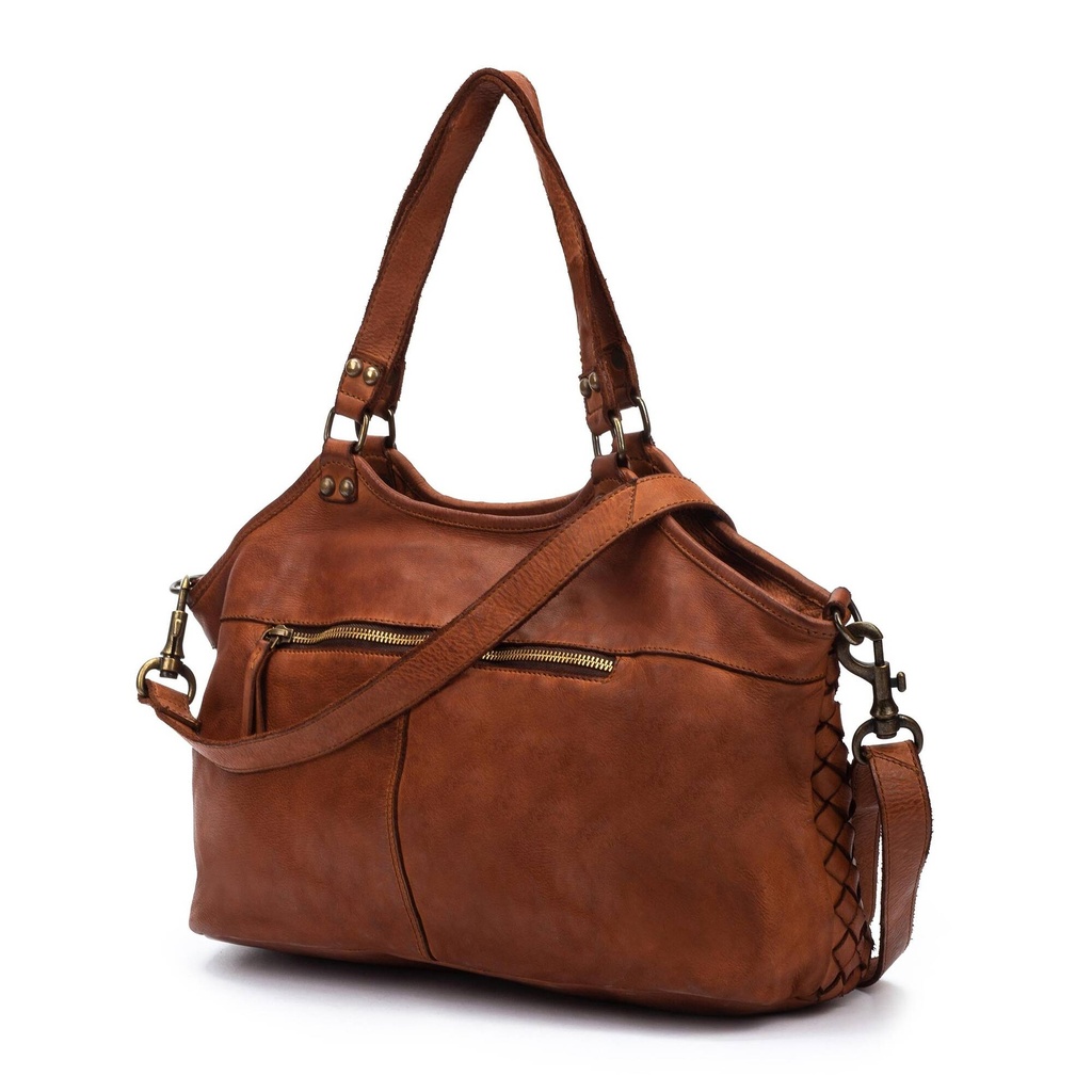 FAURA - Bolso shopper trenzado para mujer (6)