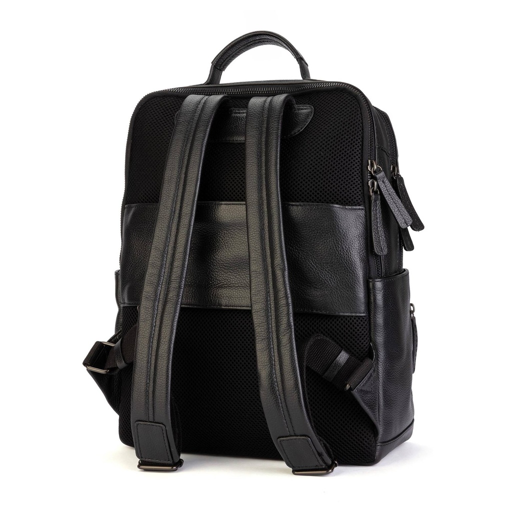 TAMBO - Mochila de piel clásica para hombre (6)