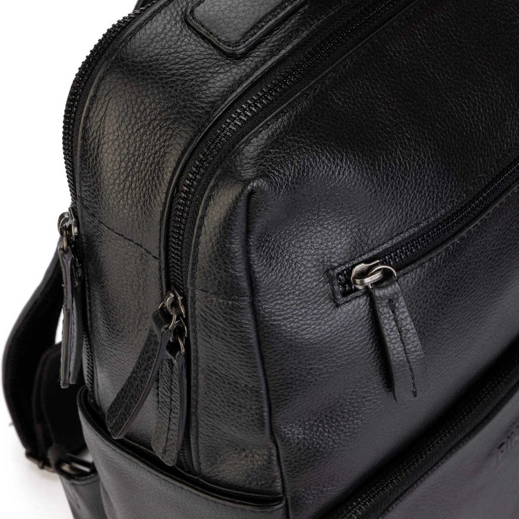 TAMBO - Mochila de piel clásica para hombre (7)