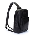 VALLS - Mochila de piel con asa divisible para hombre. (5)