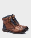 YORK - Botín con cordones y cremallera para hombre (1)