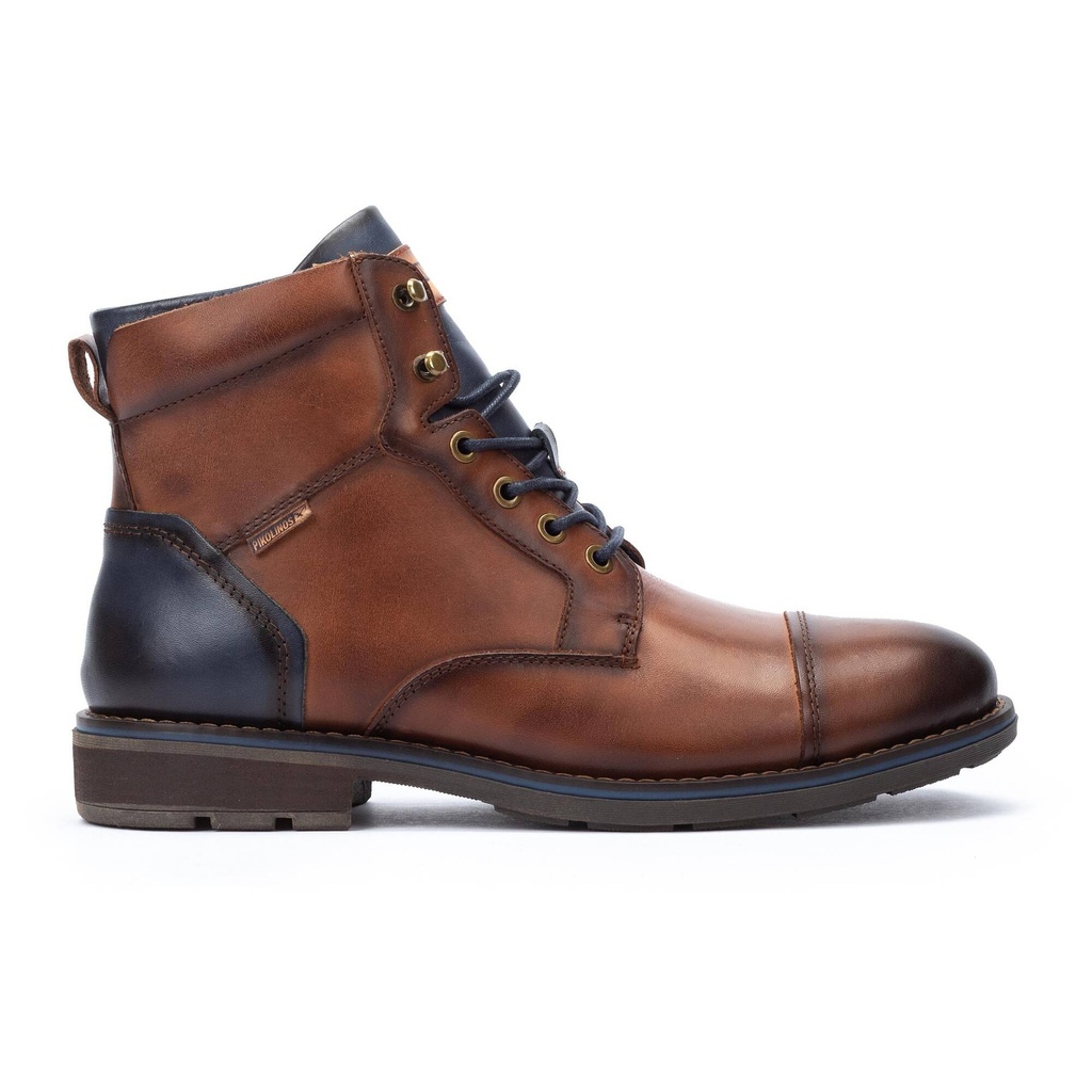 YORK - Botín con cordones y cremallera para hombre (4)