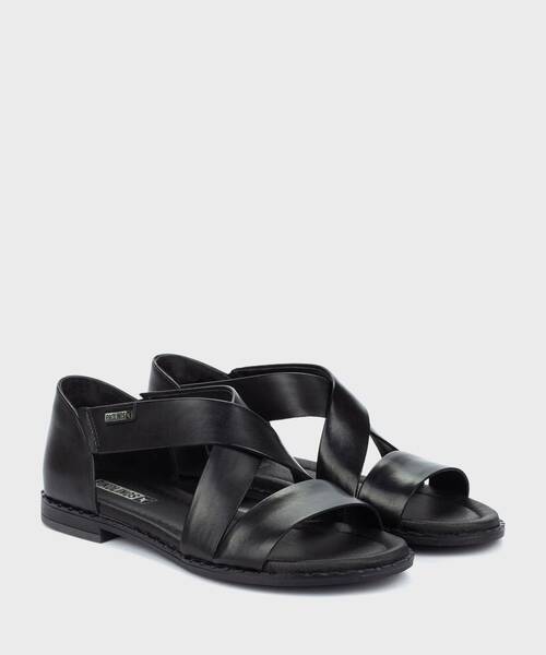ALGAR - Sandalias con tiras cruzadas para mujer (1)