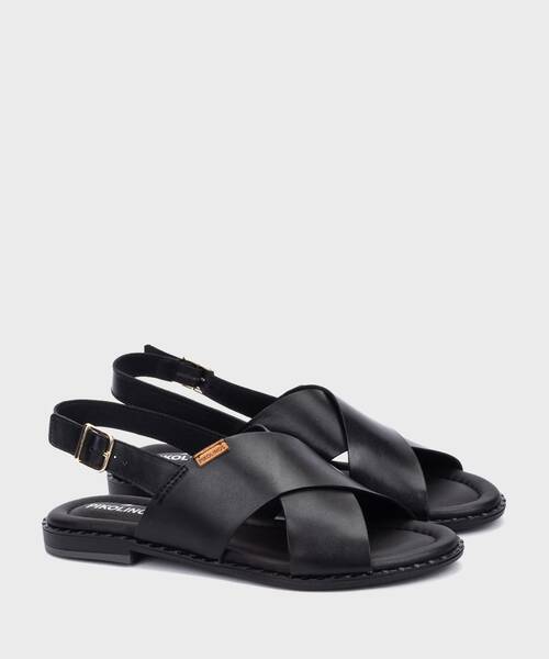 ALGAR - Sandalias planas con hebilla para mujer (1)