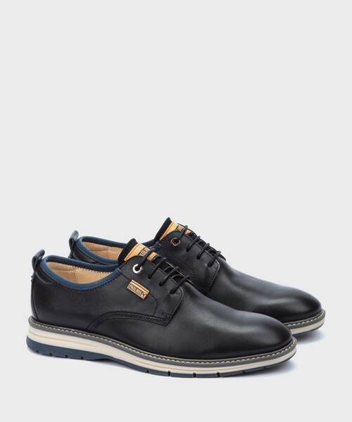 CANET - Zapatos con cordones casual para hombre (1)