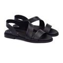 NAVIA - Sandalias planas con cierre elástico para mujer (5)