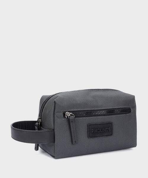 OLITE - Neceser en tejido con detalles en piel para hombre (1)