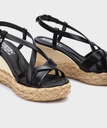 RONDA - Sandalias de cuña con tiras para mujer (2)