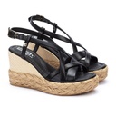 RONDA - Sandalias de cuña con tiras para mujer (5)